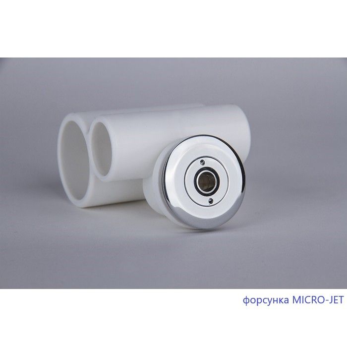 Ванная гидромассажная Whitecross Layla SMART 0102.180080.100.SMART.CR 180x80 (белый глянцевый, хром), каркас, слив перелив